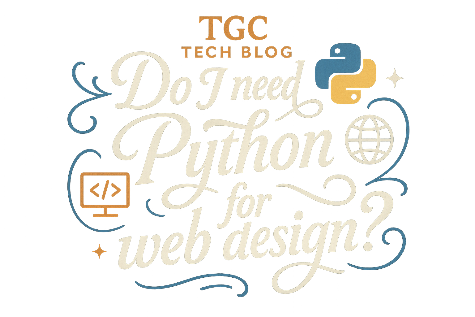 Do I need Python for web design?
